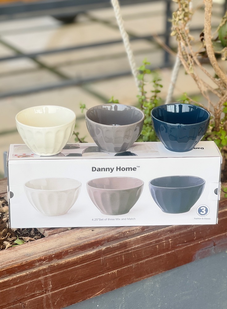 پک ۳ عددی کاسه دنی‌هوم (Dani Home)