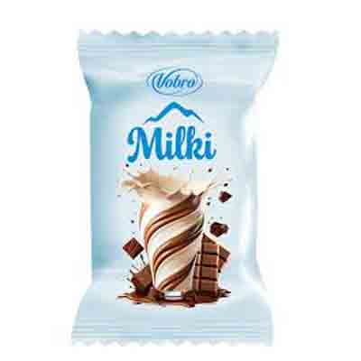 شکلات میلکی Vobro (وبرو) طعم شیرشکلاتی